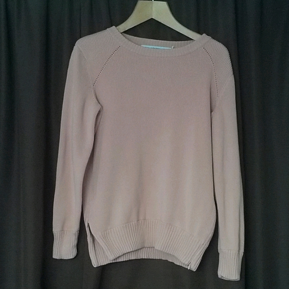 & Other Stories Pink Crew Neck Sweater